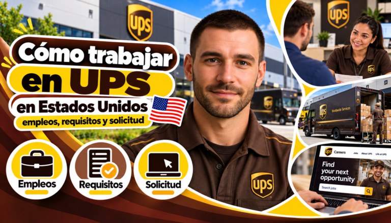 Cómo trabajar en UPS en Estados Unidos: empleos, requisitos y solicitud