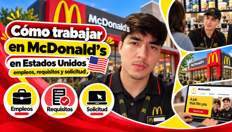 Cómo trabajar en McDonald’s en Estados Unidos: empleos, requisitos y solicitud