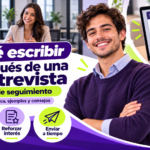 Qué escribir después de una entrevista: correo de seguimiento