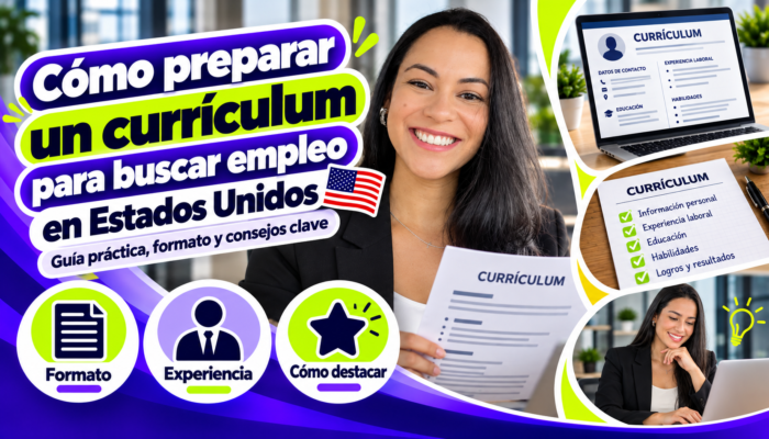 Cómo preparar un currículum para buscar empleo en Estados Unidos